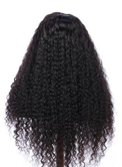 13X6 Jerry Curly Virgin Human Hair Lace Front Wigs