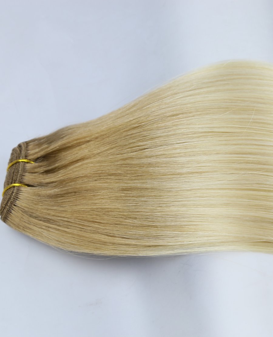 18inch Best Quality 100% Raw Virgin Machine Made Hair Extensions