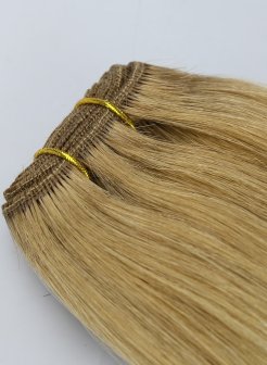 18inch Best Quality 100% Raw Virgin Machine Made Hair Extensions