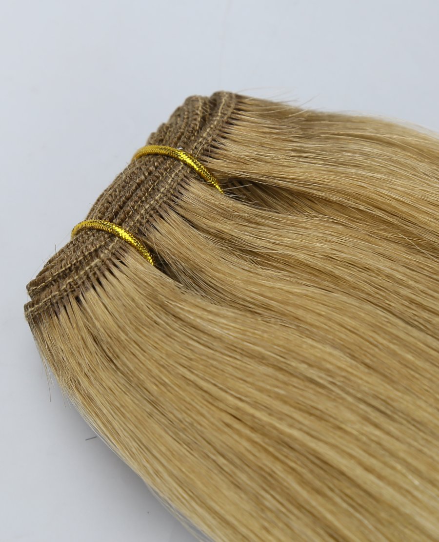 18inch Best Quality 100% Raw Virgin Machine Made Hair Extensions