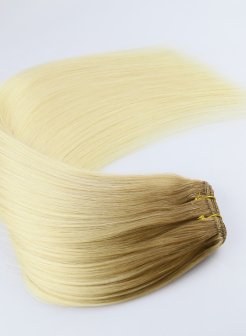 18inch Best Quality 100% Raw Virgin Machine Made Hair Extensions