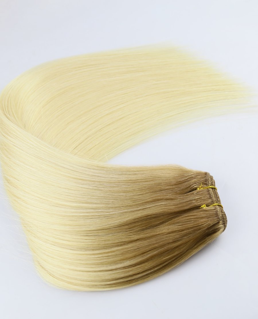 18inch Best Quality 100% Raw Virgin Machine Made Hair Extensions