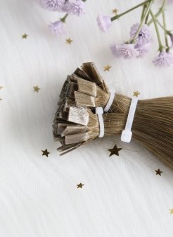 Long Lasting Keratin Tip Flat Bonds Human-Hair #6