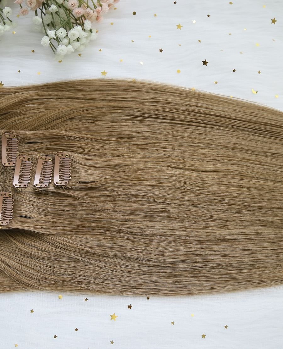 100% Human Hair Best Quality Clip In Hair#8