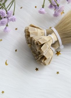 Reusable Flat Tip Human Hair Extensions #18