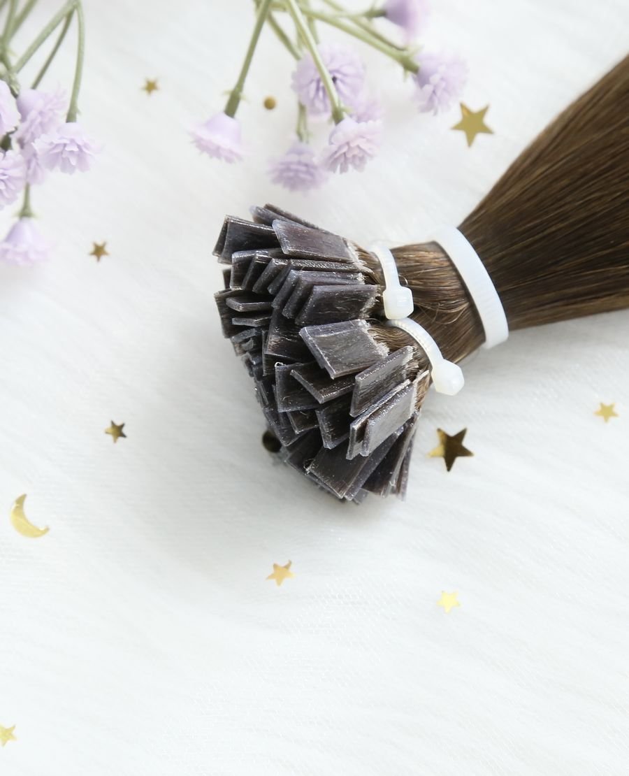 Double Drawn Flat Tip Hair Extensions #2