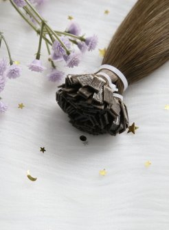 High Quality Seamless Flat Tip Extensions 100% Human Hair #4