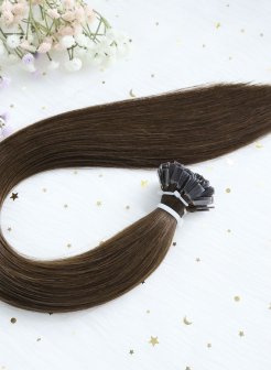 Double Drawn Flat Tip Hair Extensions #2