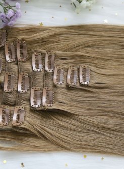 100% Human Hair Best Quality Clip In Hair#8