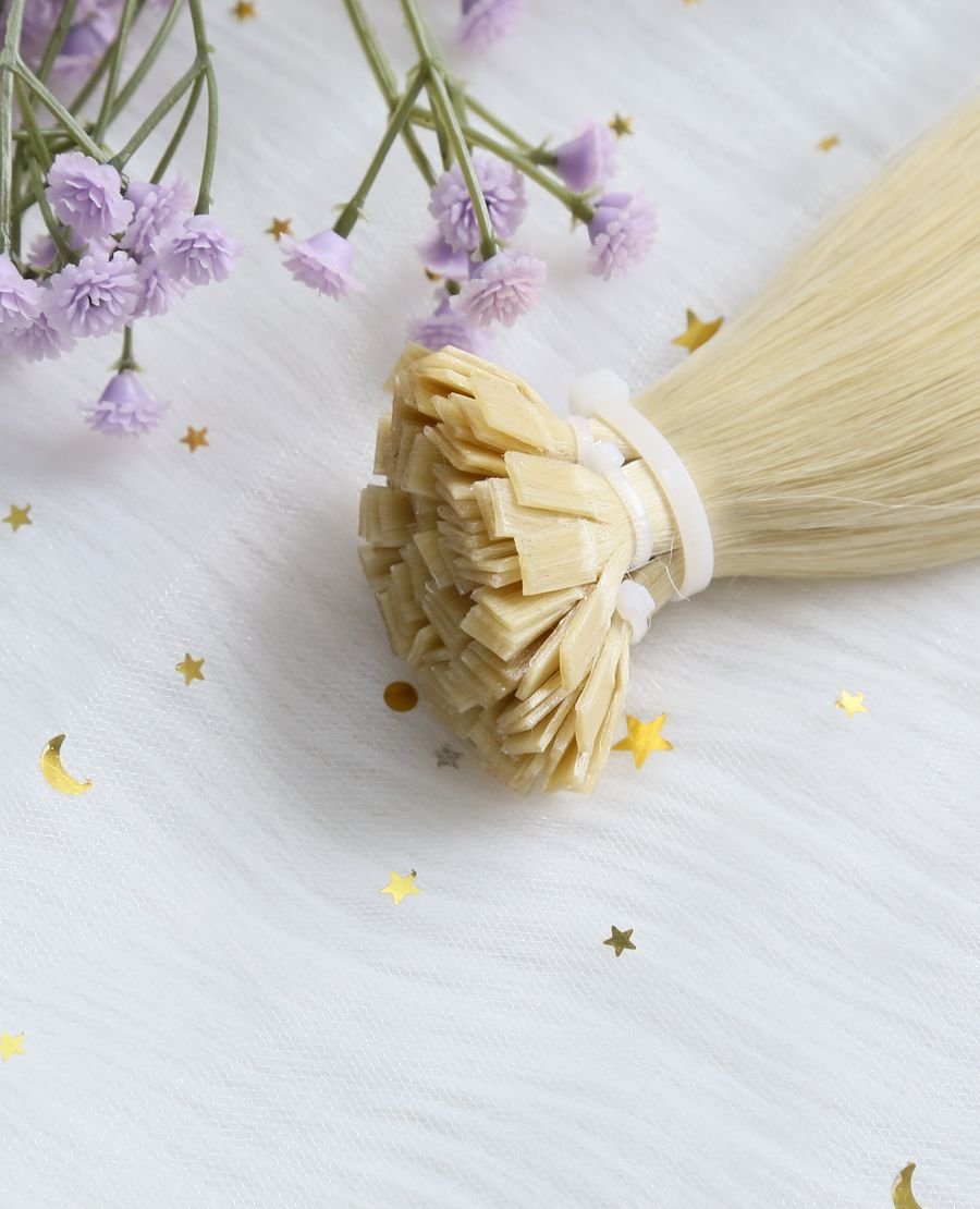 Wholesale Blonde Flat Tip Hair Extensions#613