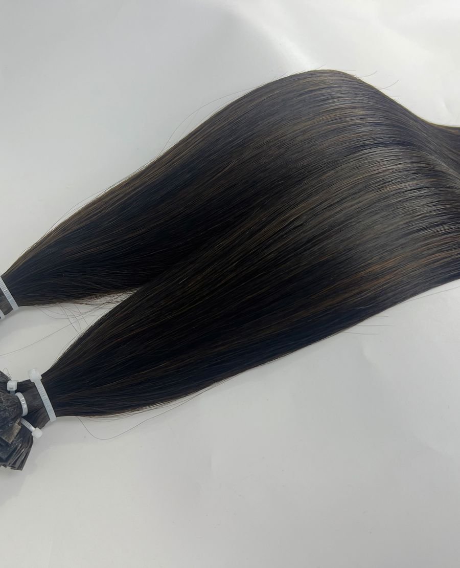 Nano Bead Tip Extensions No Shedding Cuticle Intact 1B-2