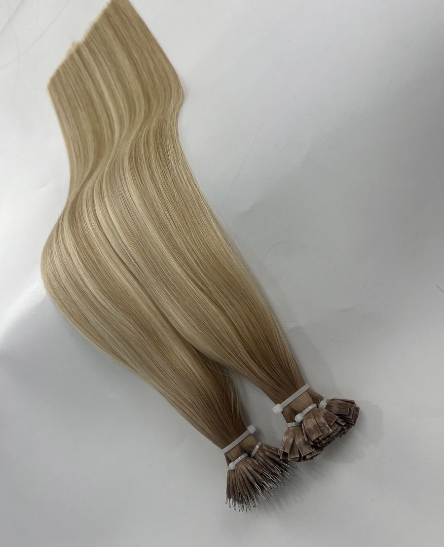 Micro Nano Tip Hair Extensions Undetectable Seamless Blend t8p1860