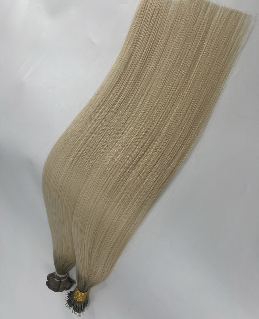 Nano Tip Hair Extensions 100% Virgin Remy Human Hair Double Drawn 20Inch Mix Color RLC
