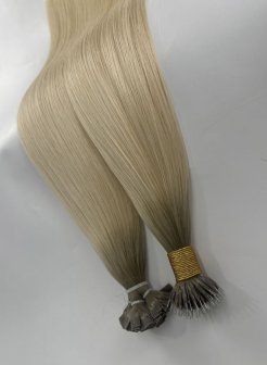 Nano Tip Hair Extensions 100% Virgin Remy Human Hair Double Drawn 20Inch Mix Color RLC