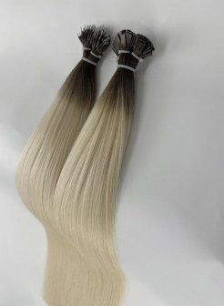 Double Drawn Nano Tip Hair Extensions Full Volume Tangle Free T3-60