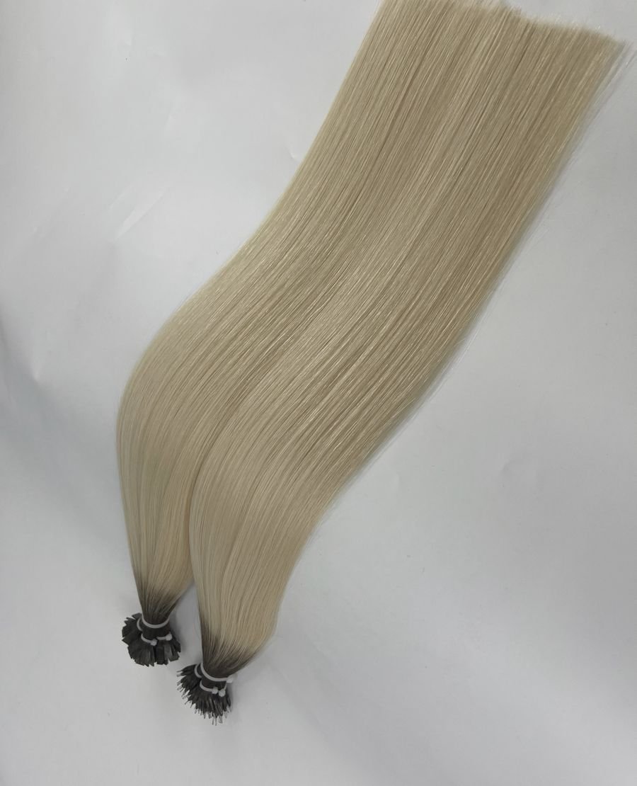 Double Drawn Nano Tip Hair Extensions Full Volume Tangle Free T3-60