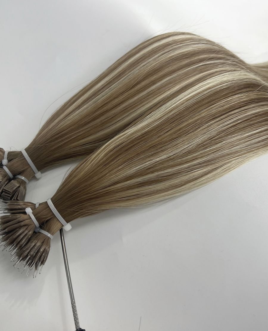 Nano Tip Hair Extensions Professional Salon Grade Cuticle Aligned t8ap8a1001