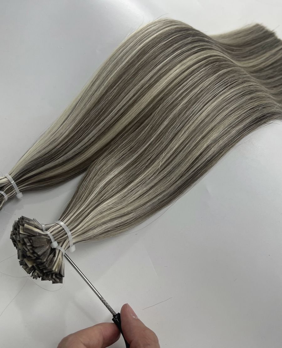 Nano Tip Hair Extensions 100% Virgin Remy Human Hair Double Drawn FV