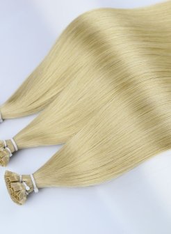 22inch Wholesale Bulk Flat Tip Human Hair Extensions Tangle Free #18
