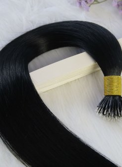 Micro Nano Tip Hair Extensions Pre Bonded Keratin Tips #1