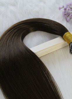 100% Virgin Human Hair Nano Tip Extensions Tangle Free #2