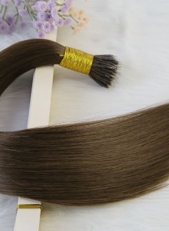 Micro Link Nano Tip Hair Extensions Reusable No Heat Installation #4