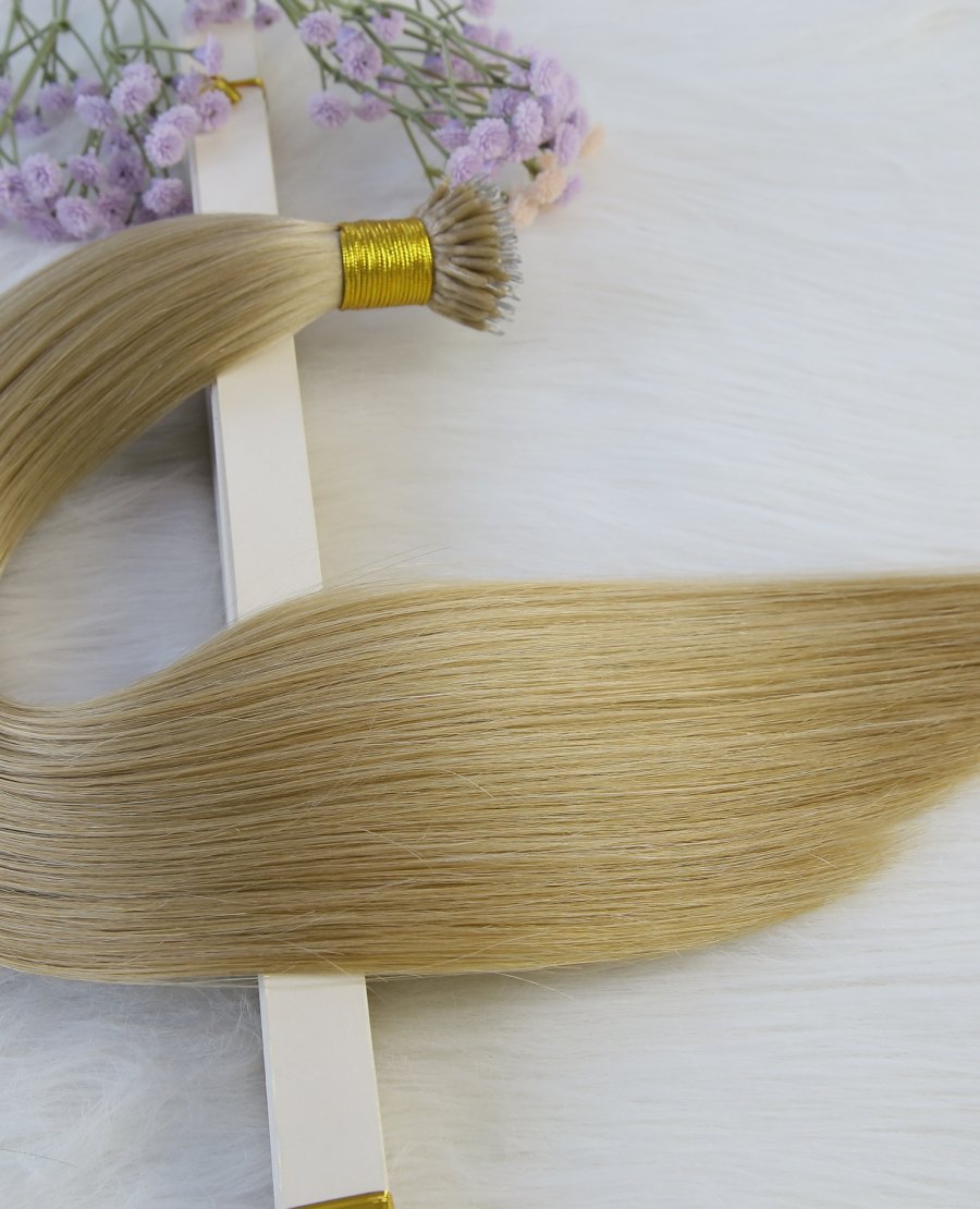 100% Human Hair Nano Tip Extensions Long Lasting #18