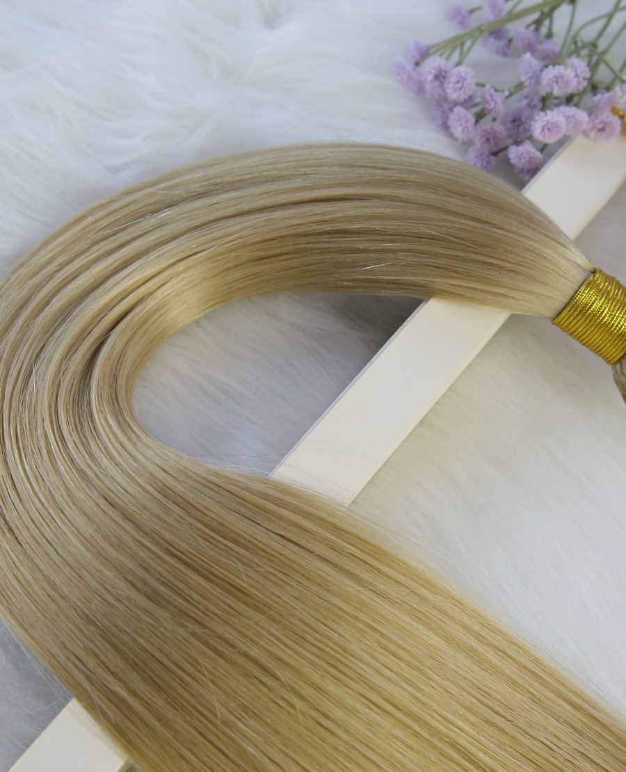 100% Human Hair Nano Tip Extensions Long Lasting #18