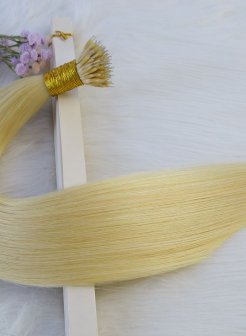 Pre Bonded Nano Tip Extensions Keratin Tips 100% Remy Hair #22