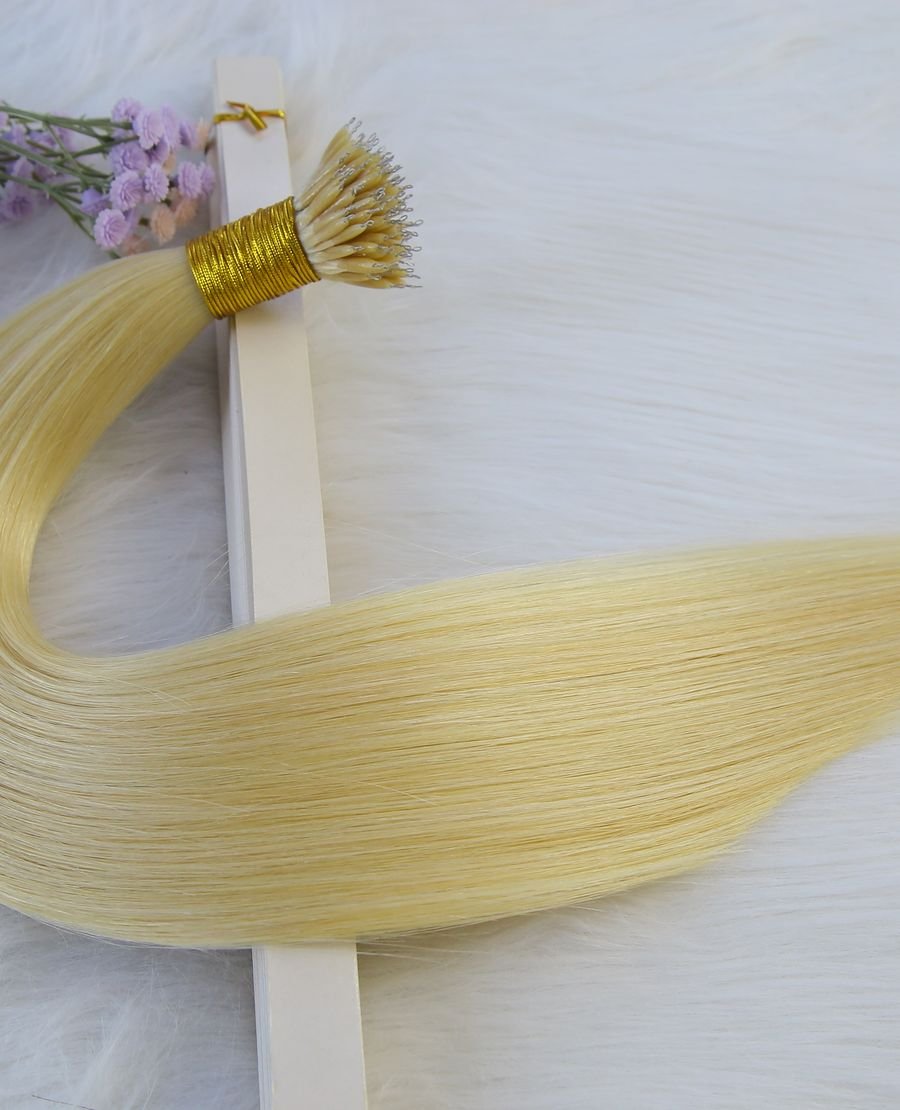 Pre Bonded Nano Tip Extensions Keratin Tips 100% Remy Hair #22
