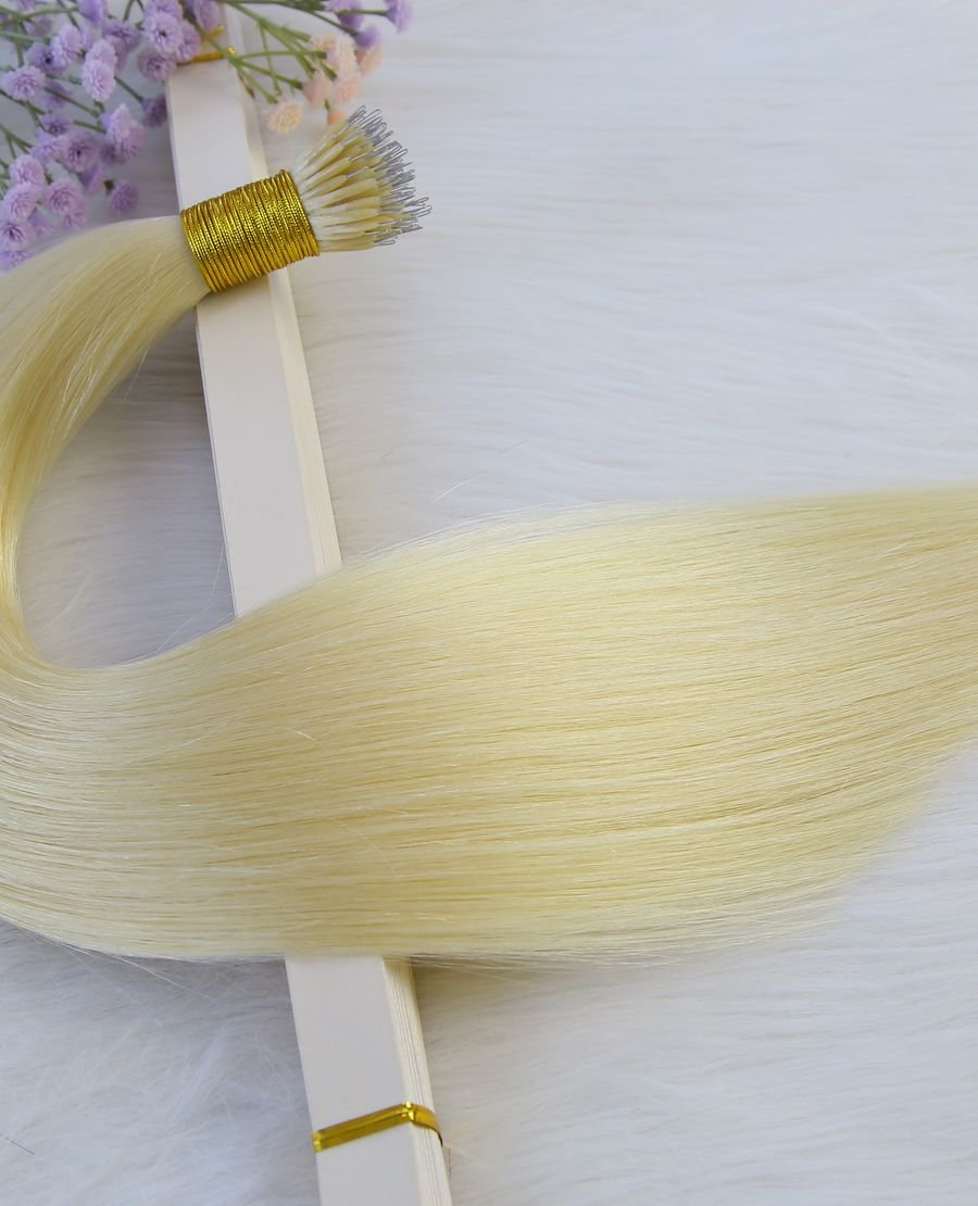 Nano Tip Hair Extensions Reusable Salon Quality #60