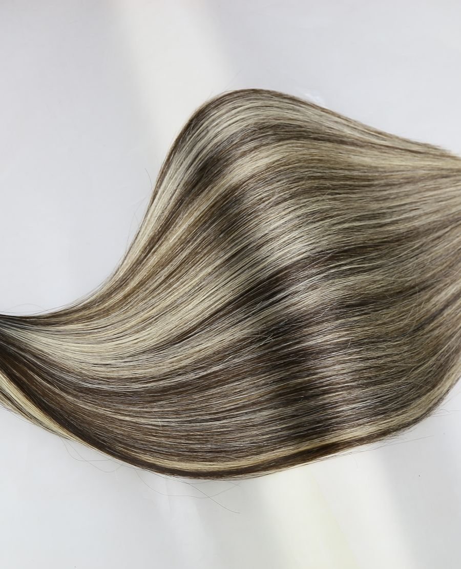 18inch Seamless Flat Tip Extensions Beautiful Color