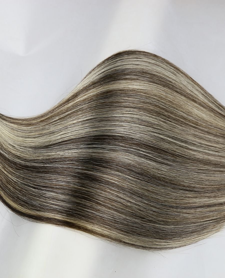 18inch Seamless Flat Tip Extensions Beautiful Color