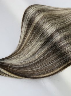 18inch Seamless Flat Tip Extensions Beautiful Color