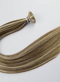 20inch Virgin Human Hair Flat Tip Extensions 100g p4-613