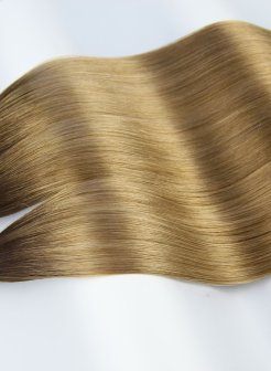 22inch Premium Cuticle Aligned Flat Tip Extensions Straight t2-8