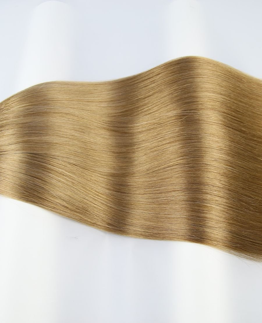 22inch Premium Cuticle Aligned Flat Tip Extensions Straight t2-8