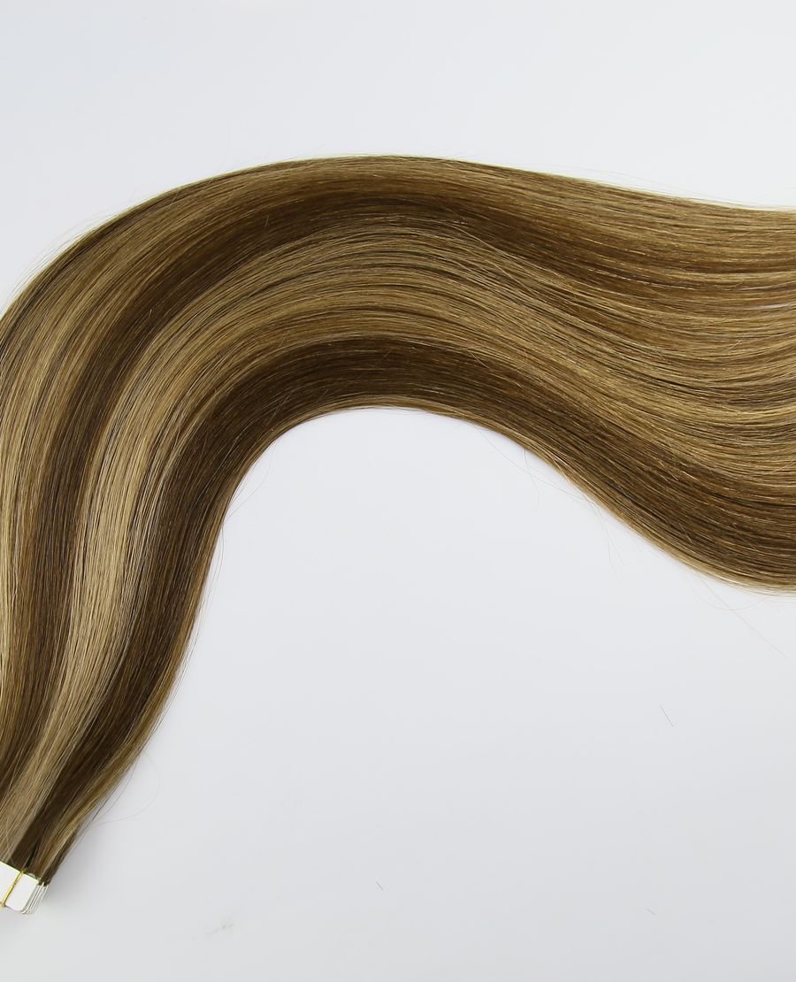 22inch Wholesale Bulk Tape In Extensions No Shedding P#4-8
