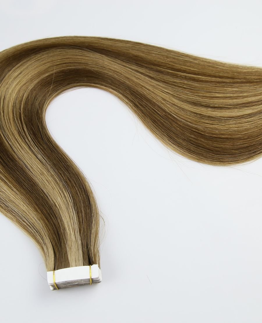 22inch Wholesale Bulk Tape In Extensions No Shedding P#4-8