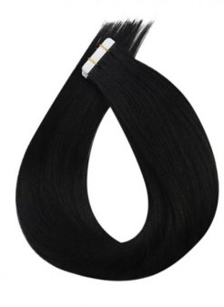 Multi Texture Tape In Extensions Straight #1