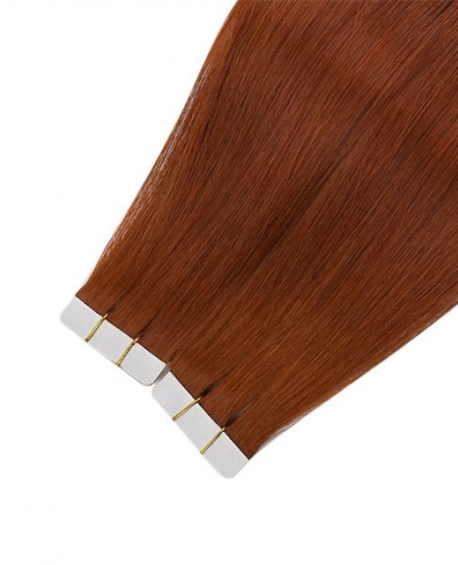 Double Drawn Tape In Hair Extensions Full Volume 33 color