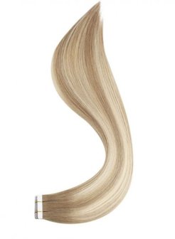 100% Virgin Human Hair Tape In Extensions Seamless Volume #T8-P8-613